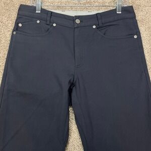 Outlier Workcloth Schoeller Doubleweave Canvas Pants Mens Large 32x36 Steel Blue